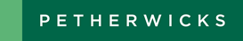Petherwicks logo green with white writing